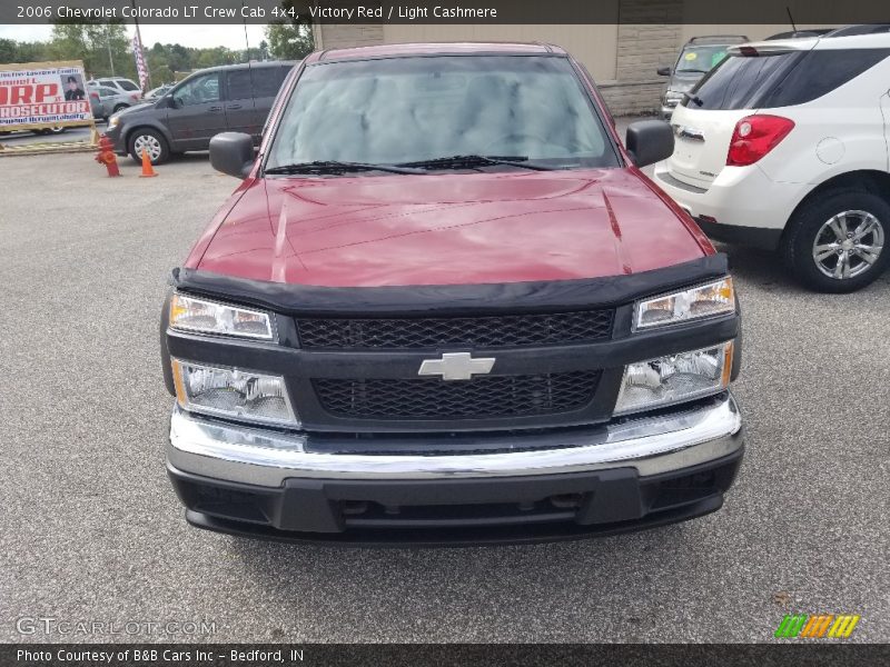 Victory Red / Light Cashmere 2006 Chevrolet Colorado LT Crew Cab 4x4