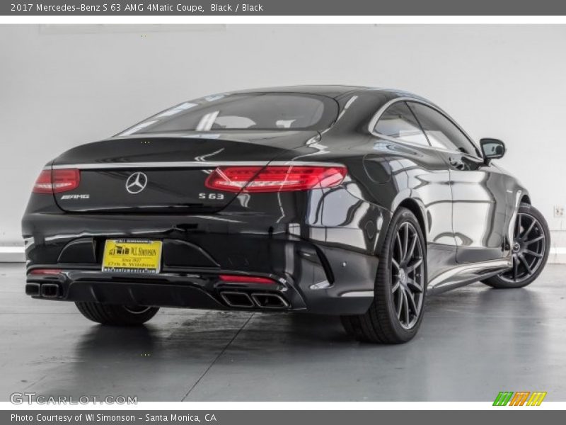 Black / Black 2017 Mercedes-Benz S 63 AMG 4Matic Coupe