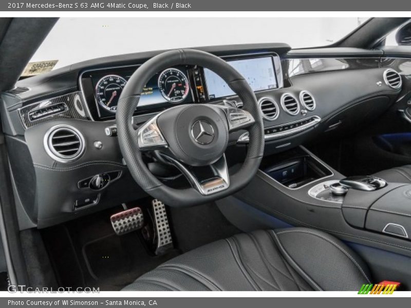 Dashboard of 2017 S 63 AMG 4Matic Coupe