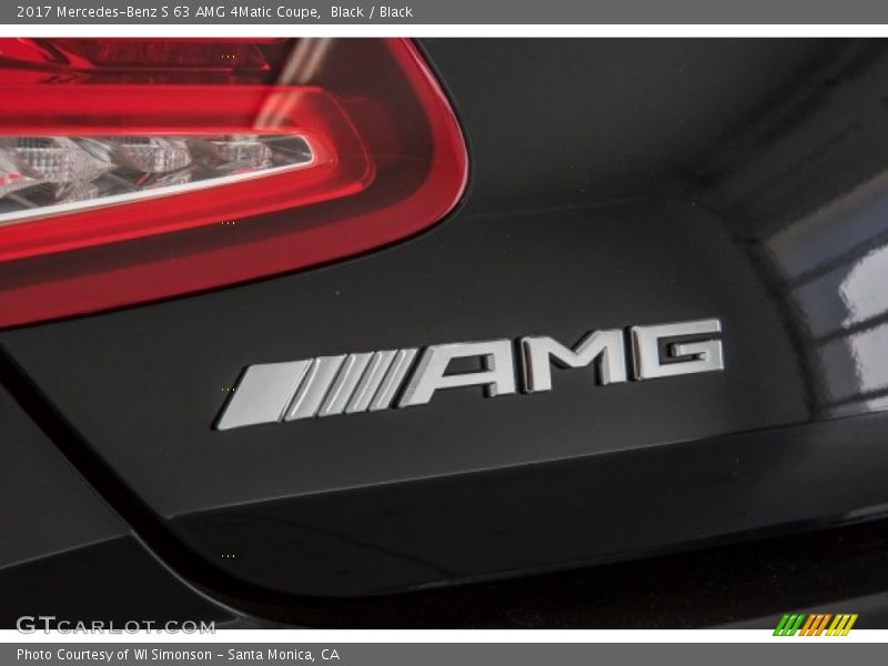 Black / Black 2017 Mercedes-Benz S 63 AMG 4Matic Coupe