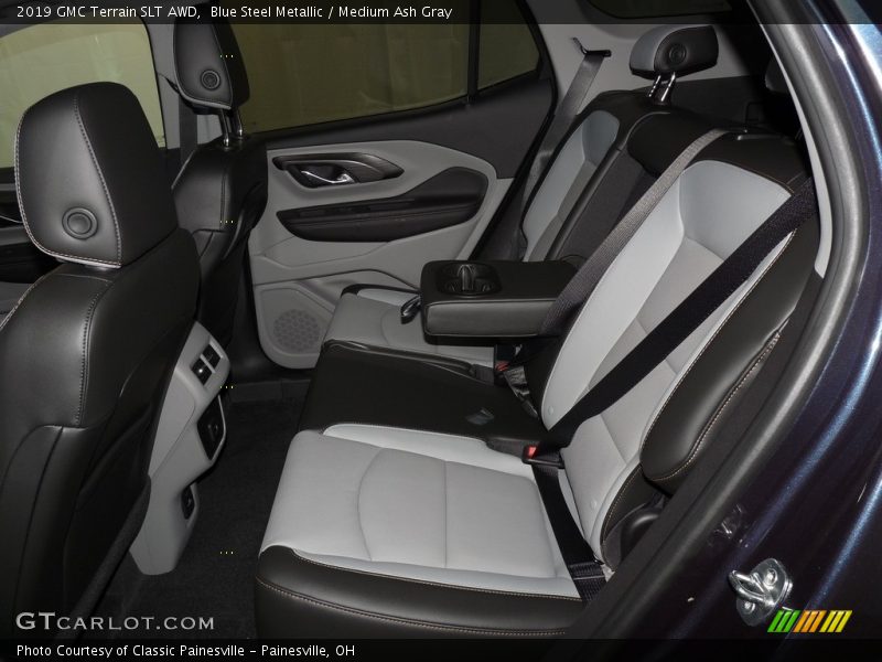 Blue Steel Metallic / Medium Ash Gray 2019 GMC Terrain SLT AWD