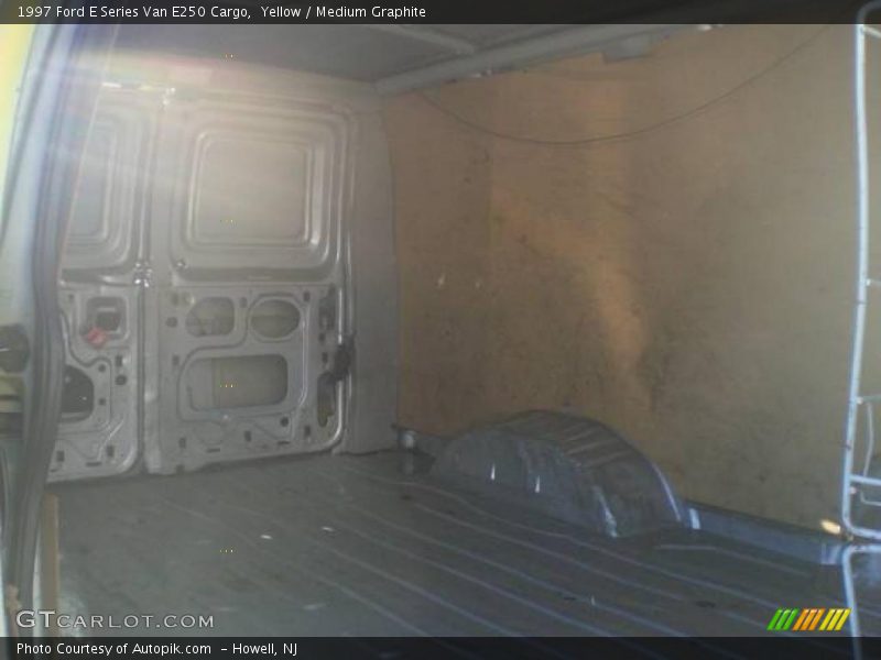 Yellow / Medium Graphite 1997 Ford E Series Van E250 Cargo