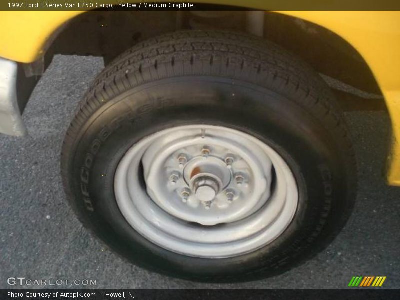 Yellow / Medium Graphite 1997 Ford E Series Van E250 Cargo