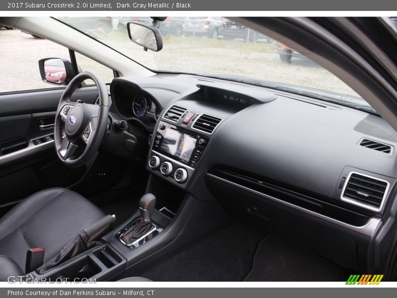 Dark Gray Metallic / Black 2017 Subaru Crosstrek 2.0i Limited