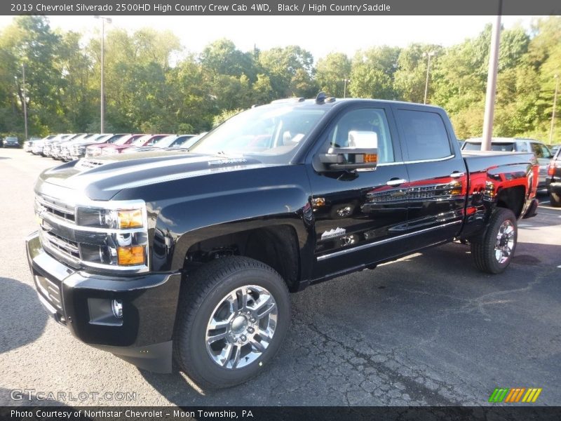 Front 3/4 View of 2019 Silverado 2500HD High Country Crew Cab 4WD