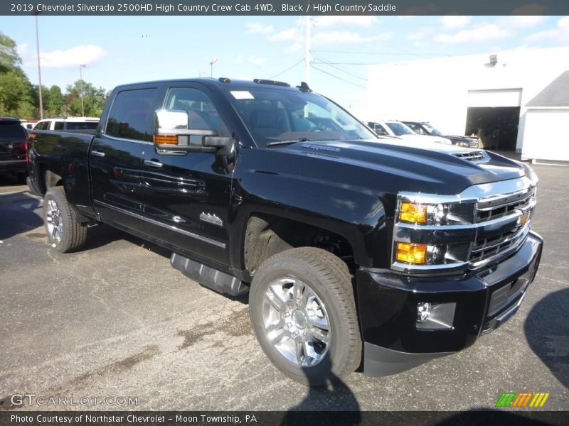 Black / High Country Saddle 2019 Chevrolet Silverado 2500HD High Country Crew Cab 4WD