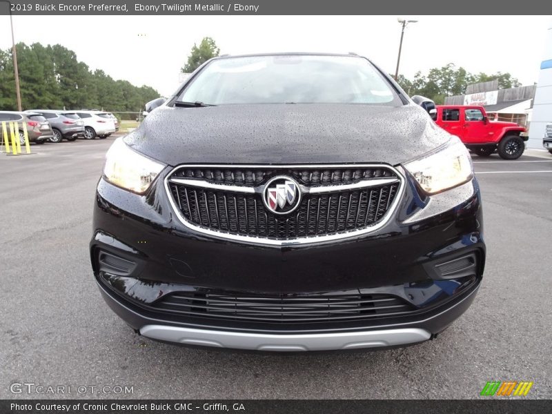 Ebony Twilight Metallic / Ebony 2019 Buick Encore Preferred