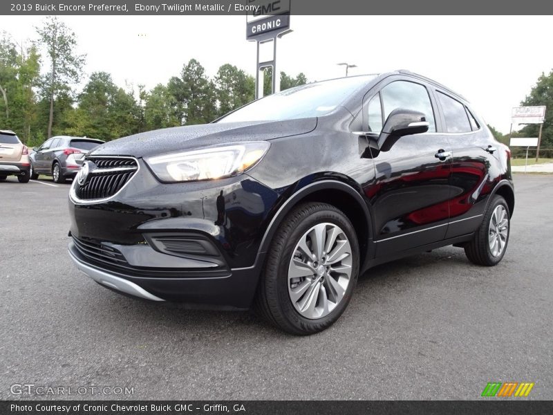  2019 Encore Preferred Ebony Twilight Metallic