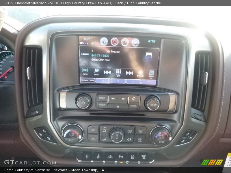 Black / High Country Saddle 2019 Chevrolet Silverado 2500HD High Country Crew Cab 4WD
