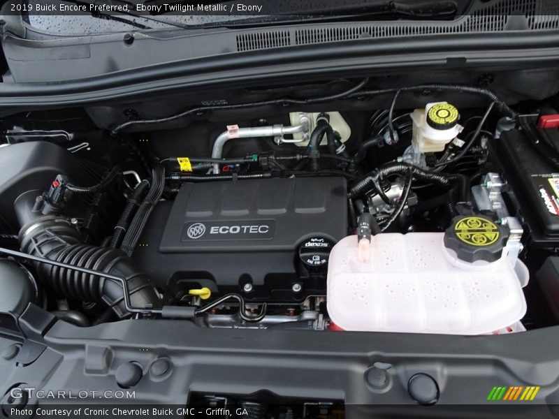  2019 Encore Preferred Engine - 1.4 Liter Turbocharged DOHC 16-Valve VVT 4 Cylinder