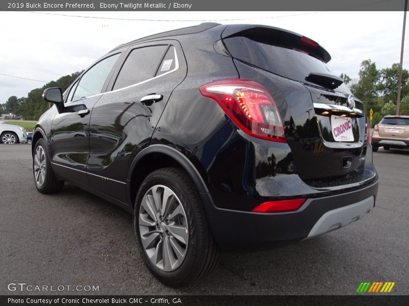 Ebony Twilight Metallic / Ebony 2019 Buick Encore Preferred