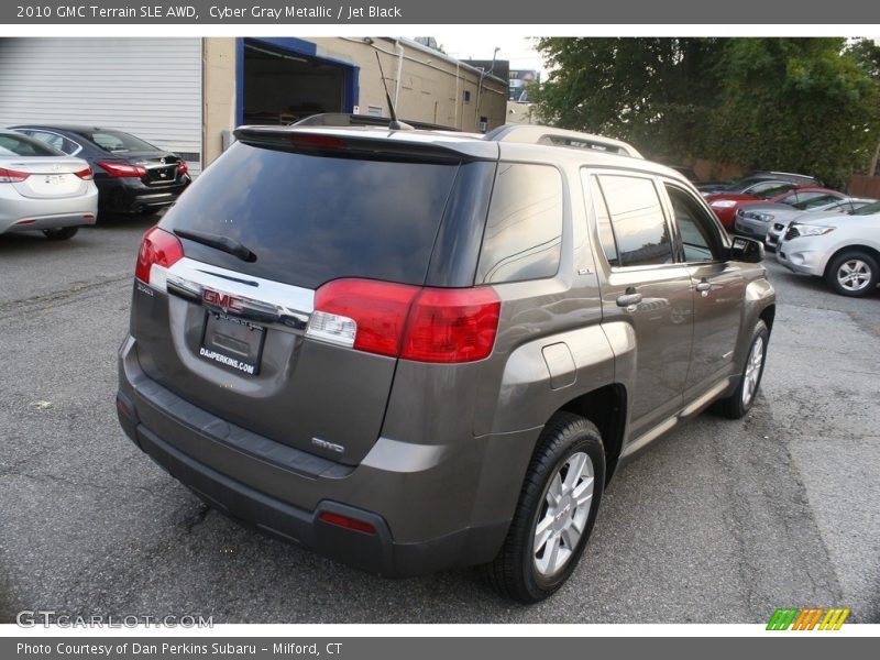 Cyber Gray Metallic / Jet Black 2010 GMC Terrain SLE AWD