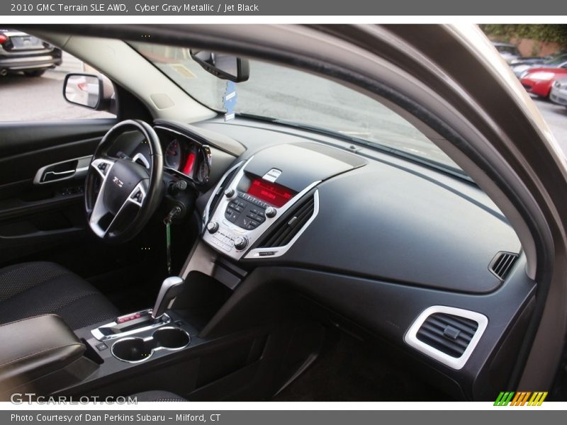 Cyber Gray Metallic / Jet Black 2010 GMC Terrain SLE AWD
