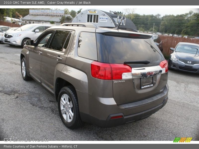 Cyber Gray Metallic / Jet Black 2010 GMC Terrain SLE AWD