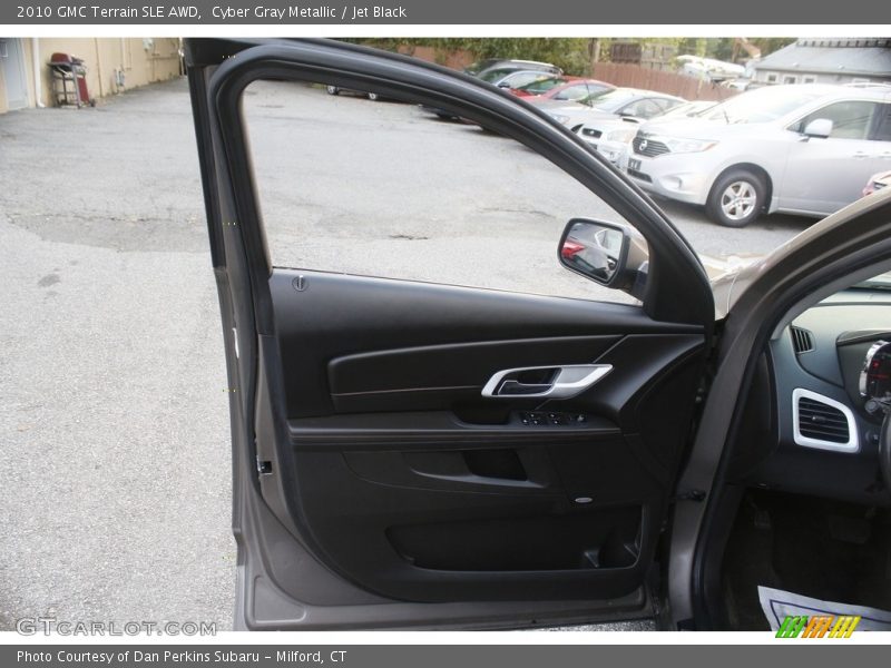 Cyber Gray Metallic / Jet Black 2010 GMC Terrain SLE AWD