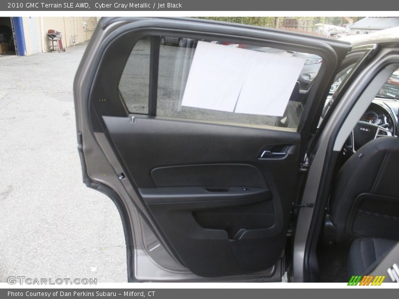 Cyber Gray Metallic / Jet Black 2010 GMC Terrain SLE AWD