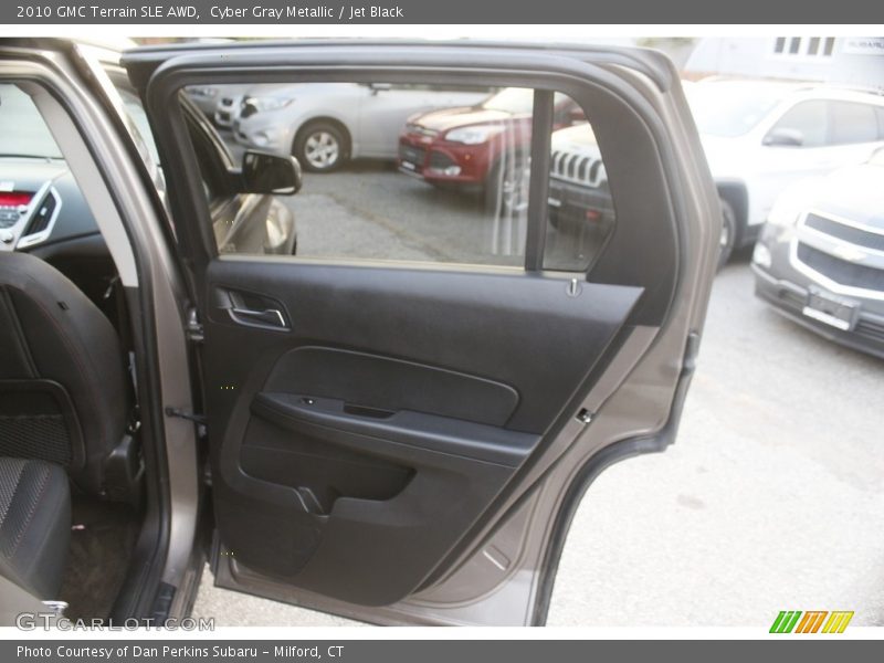 Cyber Gray Metallic / Jet Black 2010 GMC Terrain SLE AWD