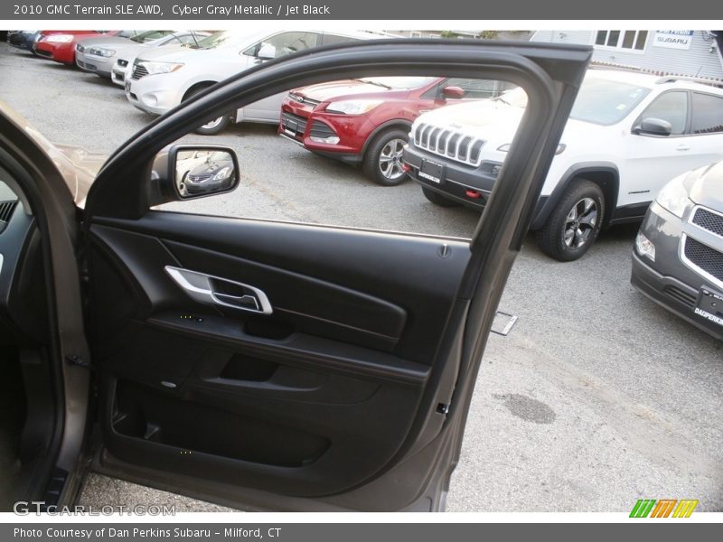 Cyber Gray Metallic / Jet Black 2010 GMC Terrain SLE AWD