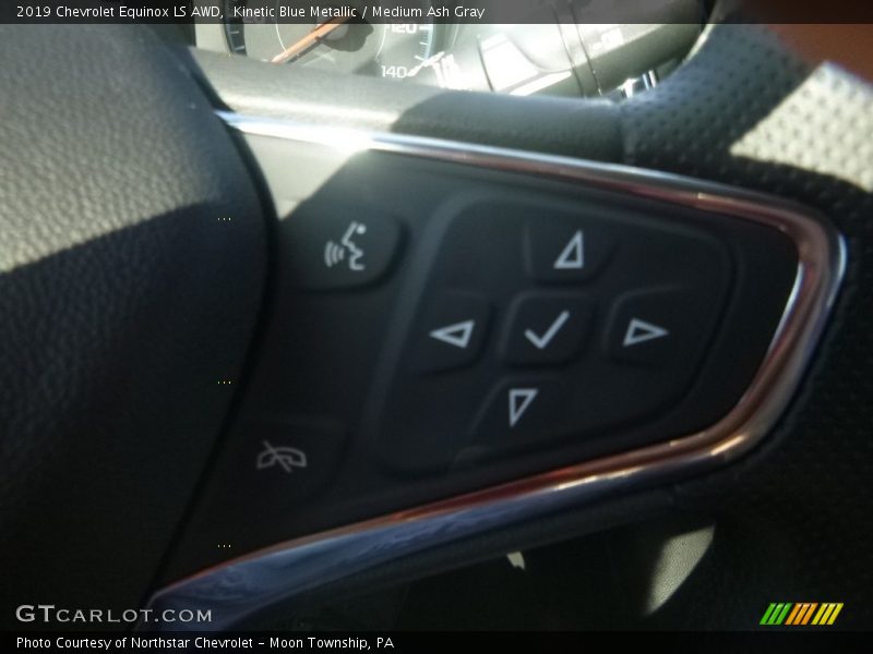 Kinetic Blue Metallic / Medium Ash Gray 2019 Chevrolet Equinox LS AWD