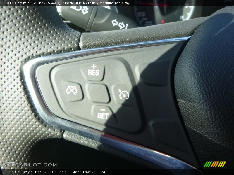 Kinetic Blue Metallic / Medium Ash Gray 2019 Chevrolet Equinox LS AWD