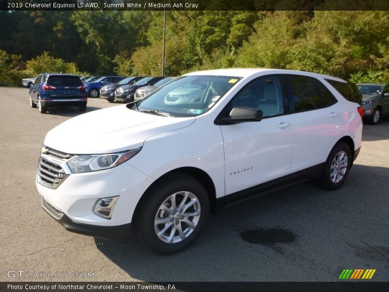 Summit White / Medium Ash Gray 2019 Chevrolet Equinox LS AWD