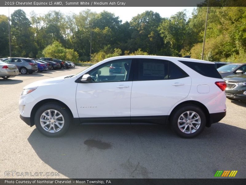 Summit White / Medium Ash Gray 2019 Chevrolet Equinox LS AWD