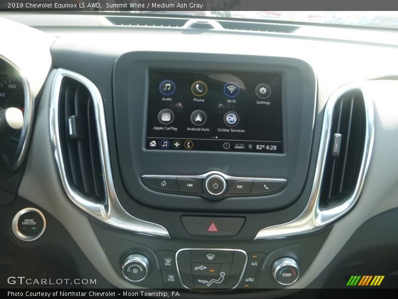 Summit White / Medium Ash Gray 2019 Chevrolet Equinox LS AWD