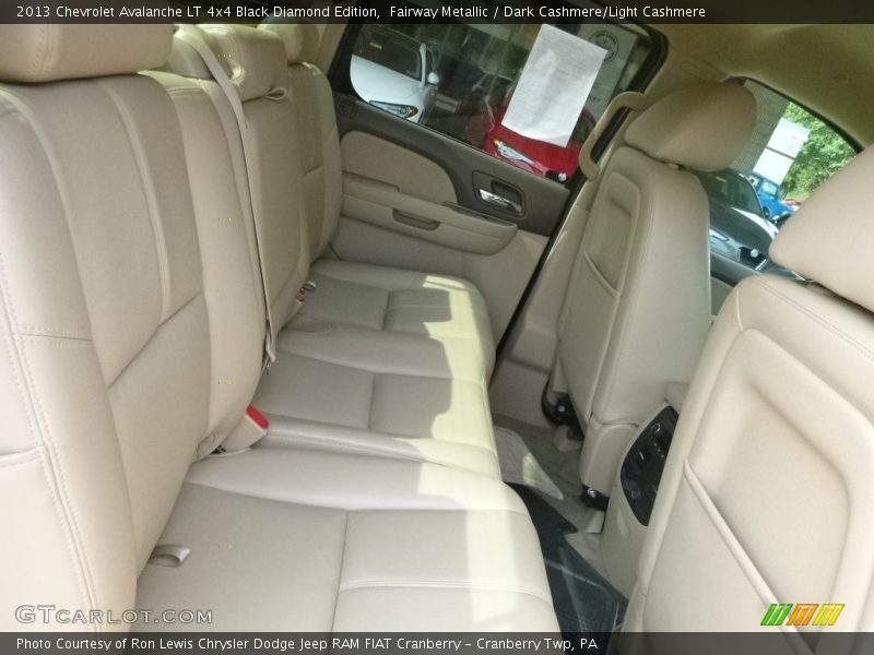 Fairway Metallic / Dark Cashmere/Light Cashmere 2013 Chevrolet Avalanche LT 4x4 Black Diamond Edition