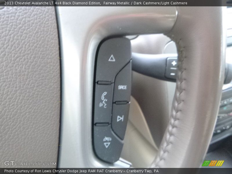 Fairway Metallic / Dark Cashmere/Light Cashmere 2013 Chevrolet Avalanche LT 4x4 Black Diamond Edition