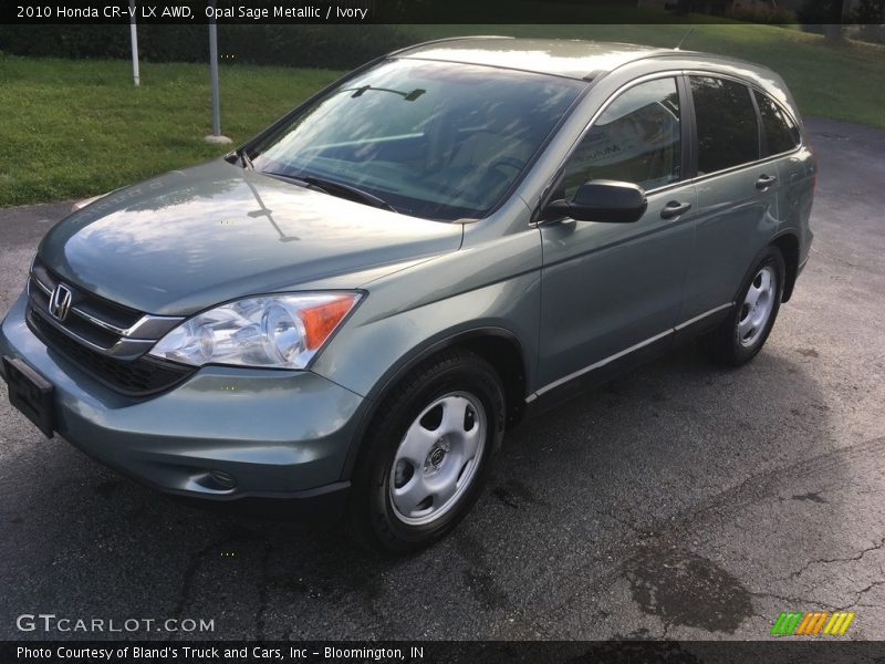 Opal Sage Metallic / Ivory 2010 Honda CR-V LX AWD