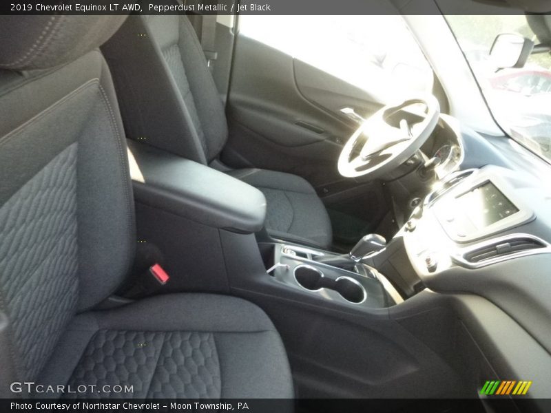 Pepperdust Metallic / Jet Black 2019 Chevrolet Equinox LT AWD