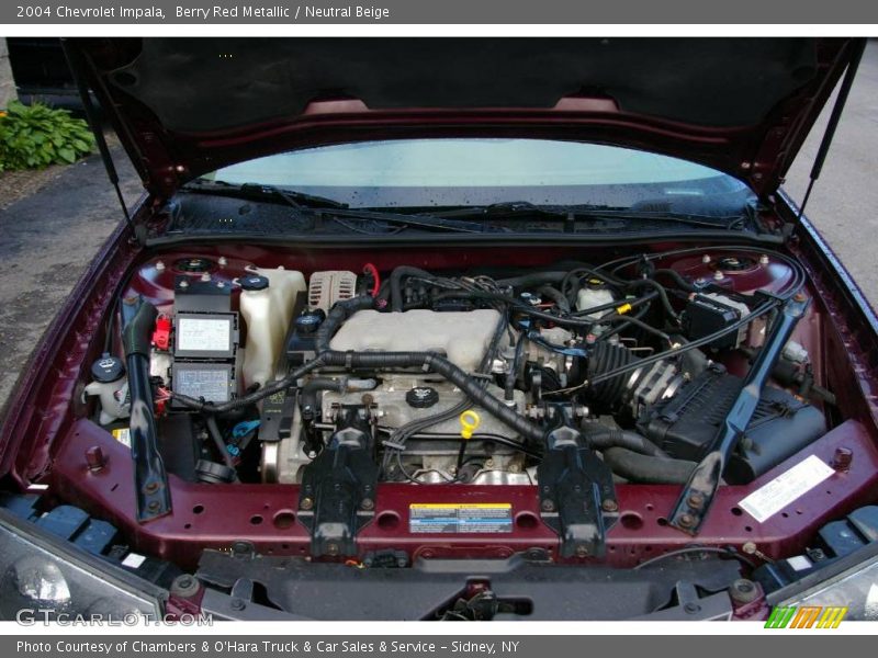 Berry Red Metallic / Neutral Beige 2004 Chevrolet Impala