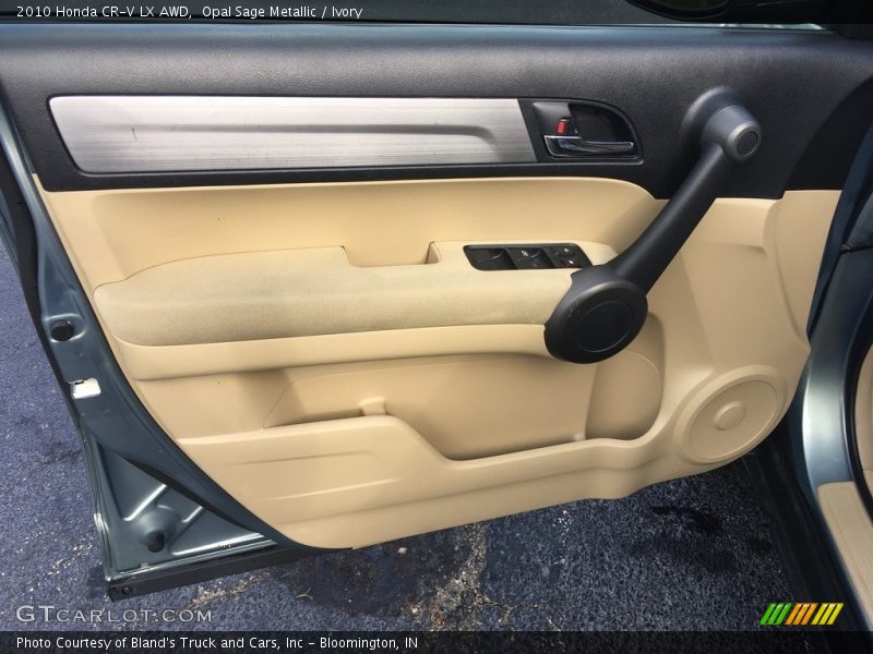 Opal Sage Metallic / Ivory 2010 Honda CR-V LX AWD