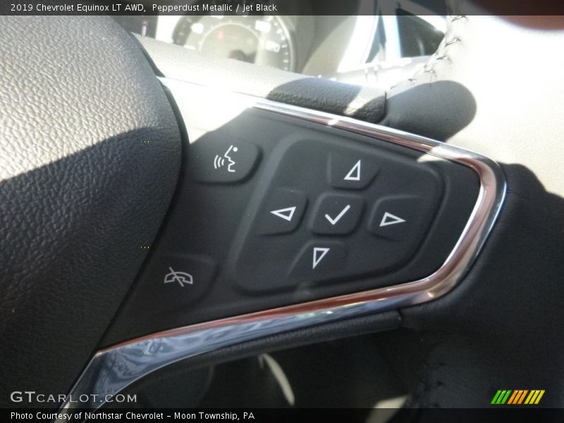 Pepperdust Metallic / Jet Black 2019 Chevrolet Equinox LT AWD