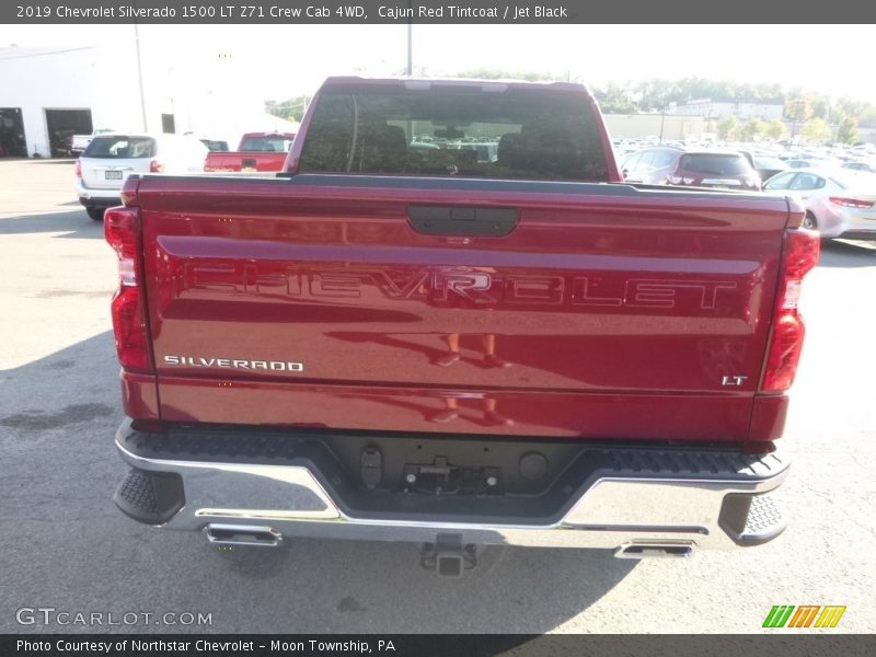 Cajun Red Tintcoat / Jet Black 2019 Chevrolet Silverado 1500 LT Z71 Crew Cab 4WD