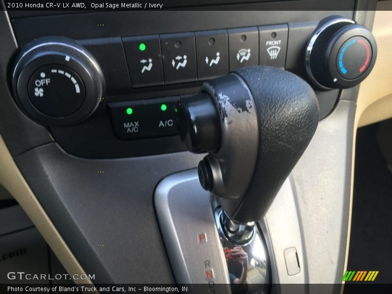 Opal Sage Metallic / Ivory 2010 Honda CR-V LX AWD