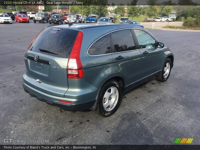 Opal Sage Metallic / Ivory 2010 Honda CR-V LX AWD