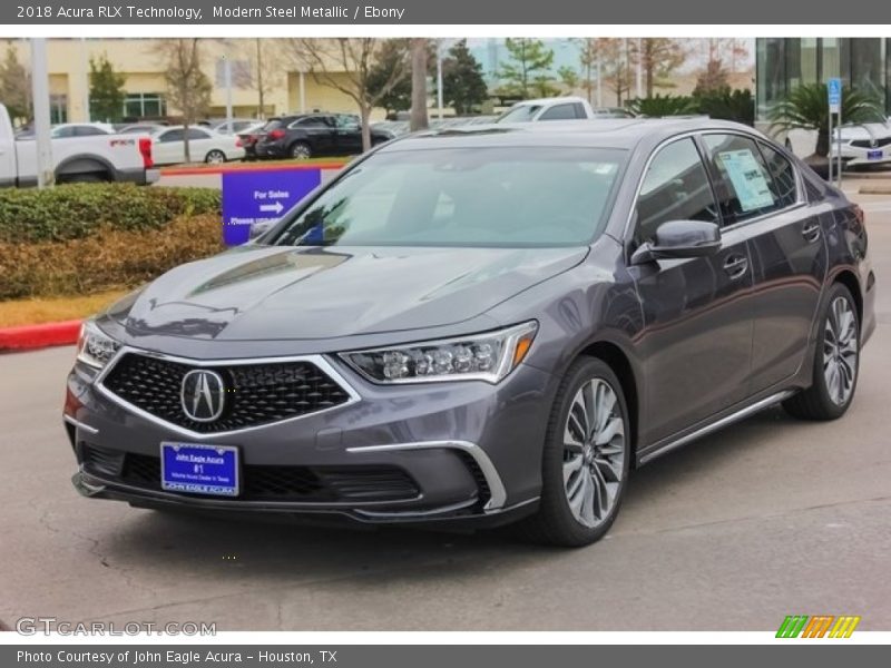 Modern Steel Metallic / Ebony 2018 Acura RLX Technology