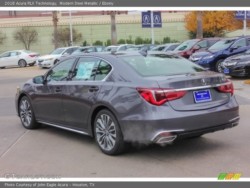 Modern Steel Metallic / Ebony 2018 Acura RLX Technology