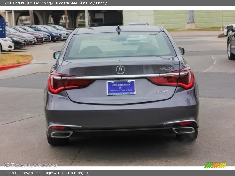 Modern Steel Metallic / Ebony 2018 Acura RLX Technology