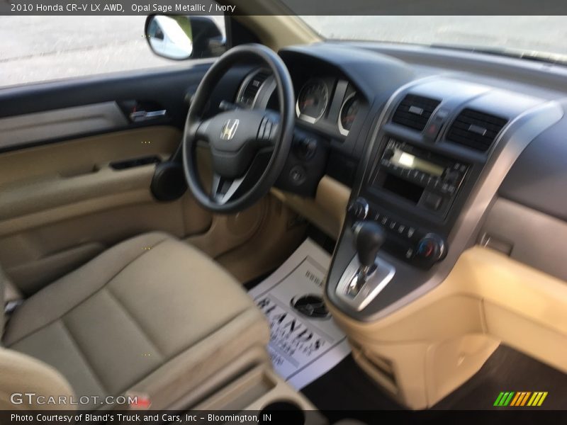 Opal Sage Metallic / Ivory 2010 Honda CR-V LX AWD