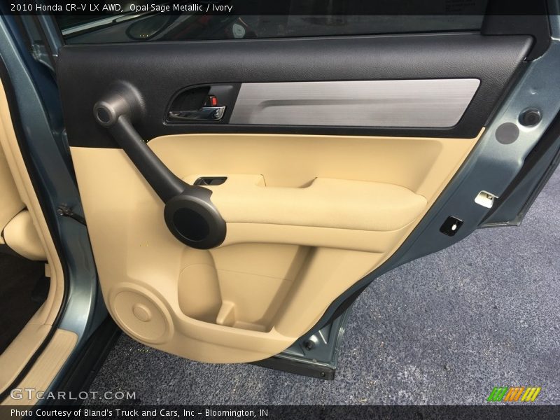 Opal Sage Metallic / Ivory 2010 Honda CR-V LX AWD