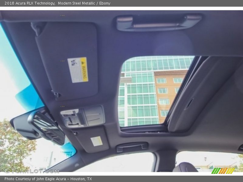 Modern Steel Metallic / Ebony 2018 Acura RLX Technology