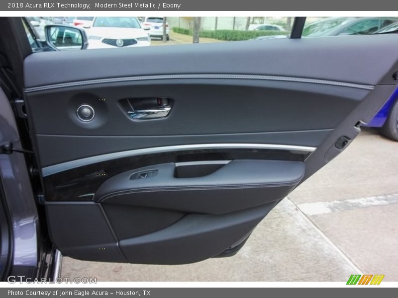 Modern Steel Metallic / Ebony 2018 Acura RLX Technology