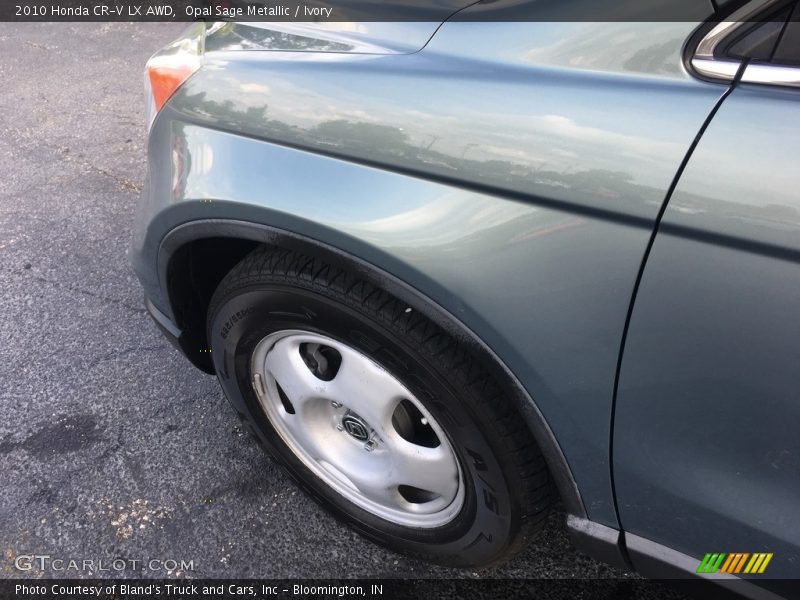 Opal Sage Metallic / Ivory 2010 Honda CR-V LX AWD