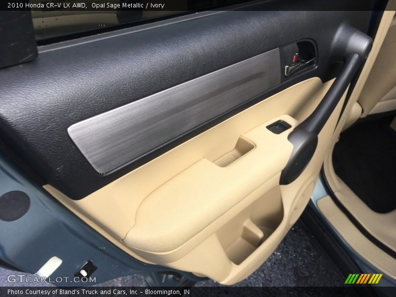 Opal Sage Metallic / Ivory 2010 Honda CR-V LX AWD