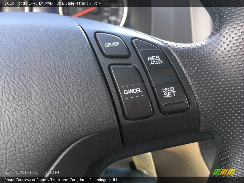 Opal Sage Metallic / Ivory 2010 Honda CR-V LX AWD