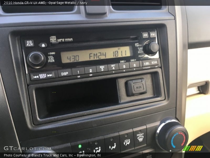 Opal Sage Metallic / Ivory 2010 Honda CR-V LX AWD