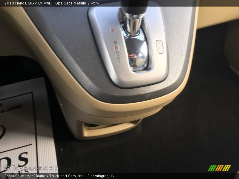 Opal Sage Metallic / Ivory 2010 Honda CR-V LX AWD