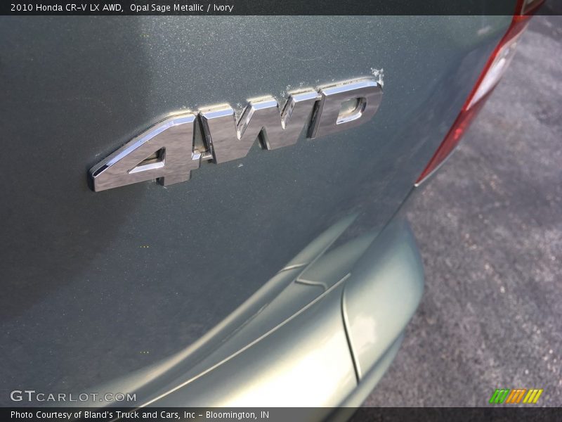 Opal Sage Metallic / Ivory 2010 Honda CR-V LX AWD